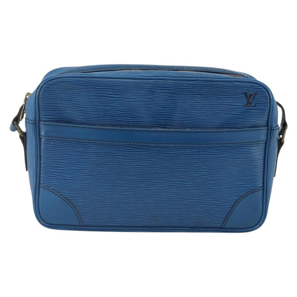 LOUIS VUITTON Epi Trocadero 27 Shoulder Bag Blue M52315 LV Auth 173111