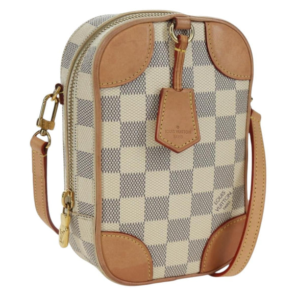 LOUIS VUITTON Damier Azur Neocapie Shoulder Bag N60360 LV Auth 173117M