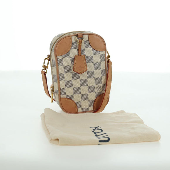 LOUIS VUITTON Damier Azur Neocapie Shoulder Bag N60360 LV Auth 173117M