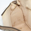 GUCCI GG Supreme Web Sherry Line Bag PVC 2way Beige Gold 41 02 039 Auth 173119-21