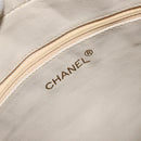 CHANEL Chain Matelasse Shoulder Bag Leather Beige Gold CC Auth 173120A-20