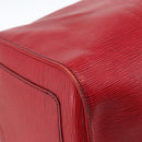 LOUIS VUITTON Epi Keepall 55 Boston Bag Red M42957 LV Auth 173121-11