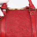 LOUIS VUITTON Epi Keepall 55 Boston Bag Red M42957 LV Auth 173121-16