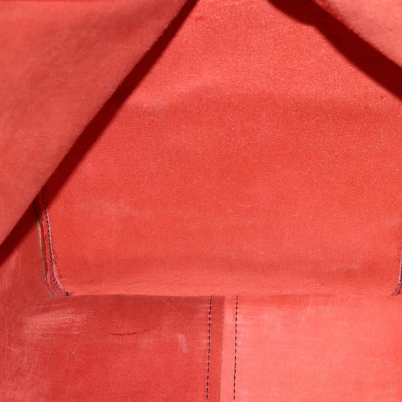 LOUIS VUITTON Epi Keepall 55 Boston Bag Red M42957 LV Auth 173121