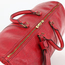 LOUIS VUITTON Epi Keepall 55 Boston Bag Red M42957 LV Auth 173121-6