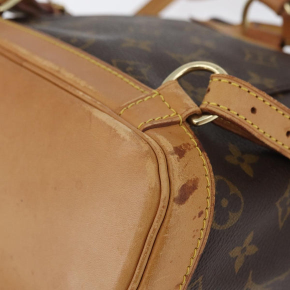 LOUIS VUITTON Monogram Montsouris PM Backpack M51137 LV Auth 173124