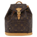 LOUIS VUITTON Monogram Montsouris PM Backpack M51137 LV Auth 173124-13