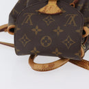 LOUIS VUITTON Monogram Montsouris PM Backpack M51137 LV Auth 173124-6