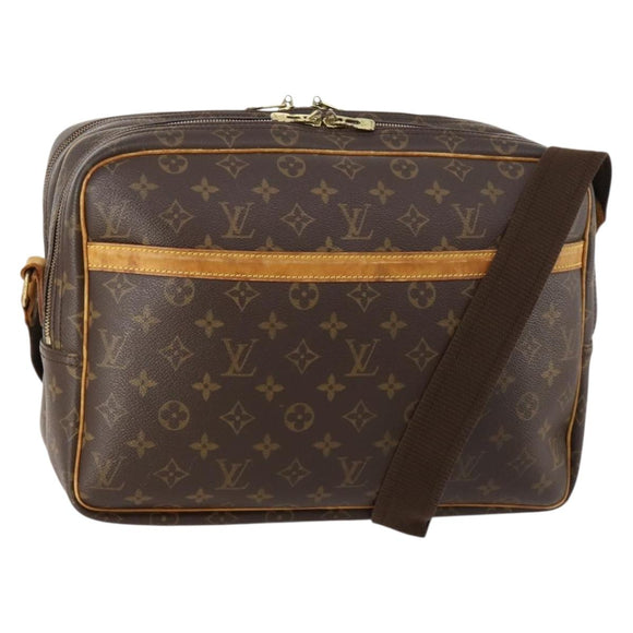 LOUIS VUITTON Monogram Reporter GM Shoulder Bag M45252 LV Auth 173126