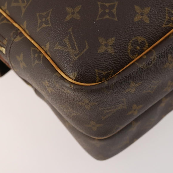 LOUIS VUITTON Monogram Reporter GM Shoulder Bag M45252 LV Auth 173126
