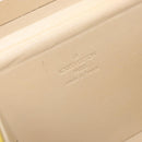 LOUIS VUITTON Monogram Vernis Bleecker Cosmetic Pouch Beige M91002 Auth 173131-18
