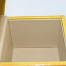 LOUIS VUITTON Monogram Vernis Bleecker Cosmetic Pouch Beige M91002 Auth 173131-19