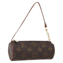 LOUIS VUITTON Monogram Papillon Pouch LV Auth 173142-1