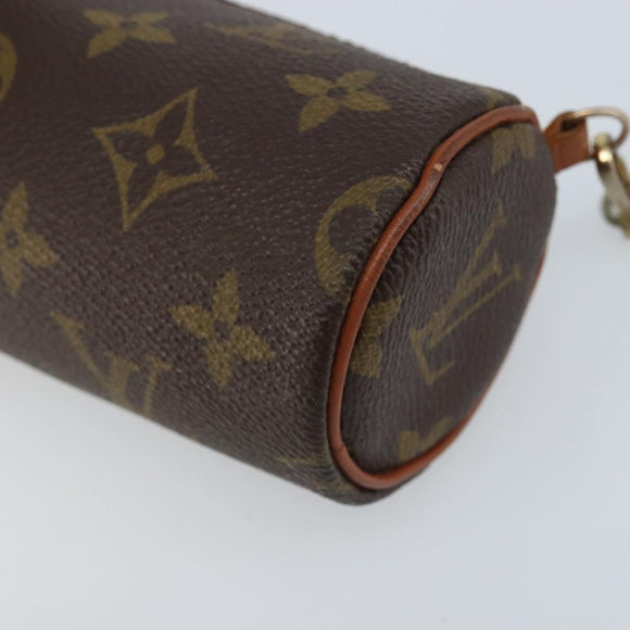 LOUIS VUITTON Monogram Papillon Pouch LV Auth 173143