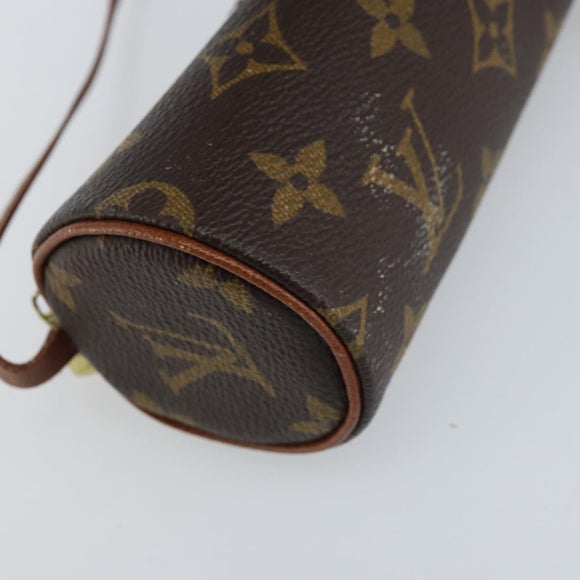 LOUIS VUITTON Monogram Papillon Pouch LV Auth 173144