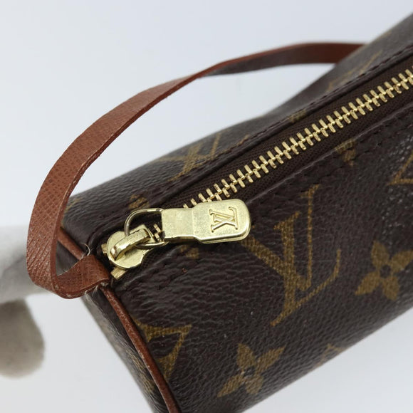 LOUIS VUITTON Monogram Papillon Pouch LV Auth 173144