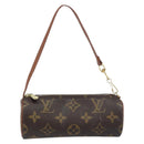 LOUIS VUITTON Monogram Papillon Pouch LV Auth 173144-2