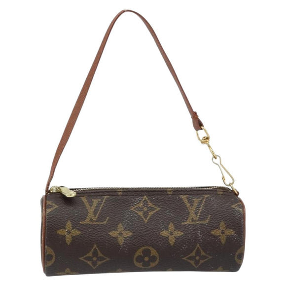 LOUIS VUITTON Monogram Papillon Pouch LV Auth 173144