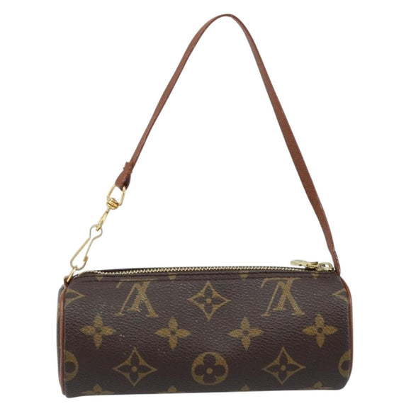 LOUIS VUITTON Monogram Papillon Pouch LV Auth 173144