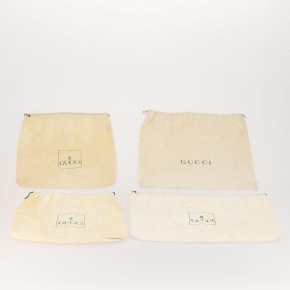 GUCCI Dust Bag Cotton 30 Sheets Set White Auth 173147