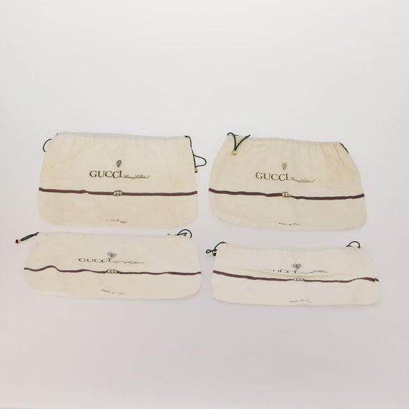GUCCI Dust Bag Cotton 30 Sheets Set White Auth 173148
