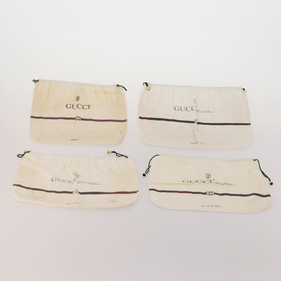 GUCCI Dust Bag Cotton 30 Sheets Set White Auth 173148
