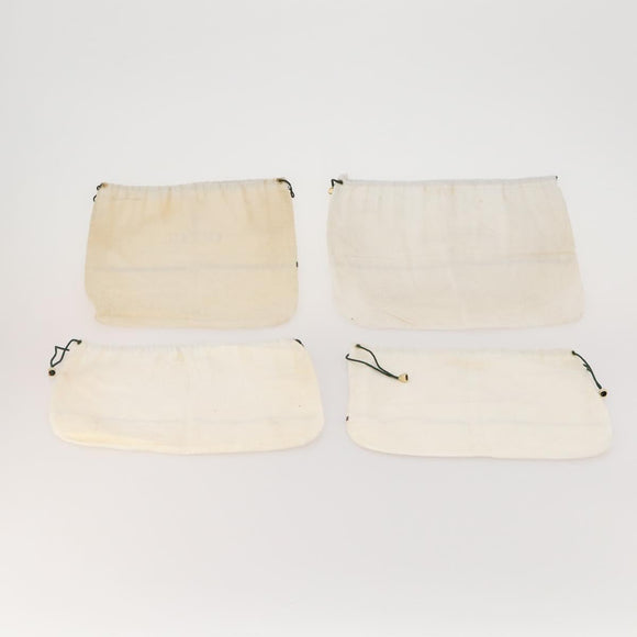 GUCCI Dust Bag Cotton 30 Sheets Set White Auth 173148
