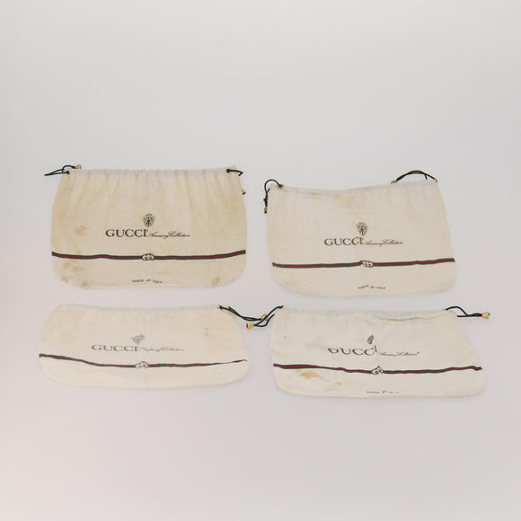 GUCCI Dust Bag Cotton 30 Sheets Set White Auth 173148