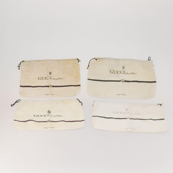 GUCCI Dust Bag Cotton 30 Sheets Set White Auth 173148