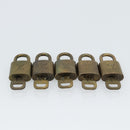 LOUIS VUITTON Padlock 10 Set Padlock metal Gold LV Auth 173149-4