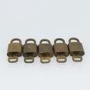 LOUIS VUITTON Padlock 10 Set Padlock metal Gold LV Auth 173149-6