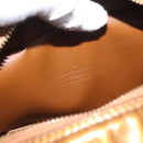 LOUIS VUITTON Monogram Vernis Tompkins Square Bag Bronze M91103 LV Auth 173153-16