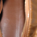 LOUIS VUITTON Monogram Vernis Tompkins Square Bag Bronze M91103 LV Auth 173153-17