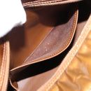 LOUIS VUITTON Monogram Vernis Tompkins Square Bag Bronze M91103 LV Auth 173153-20