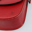 LOUIS VUITTON Epi Saint Cloud GM Shoulder Bag Red M52197 LV Auth 173158-9