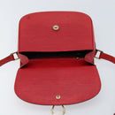 LOUIS VUITTON Epi Saint Cloud GM Shoulder Bag Red M52197 LV Auth 173158-18