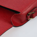 LOUIS VUITTON Epi Saint Cloud GM Shoulder Bag Red M52197 LV Auth 173158-19