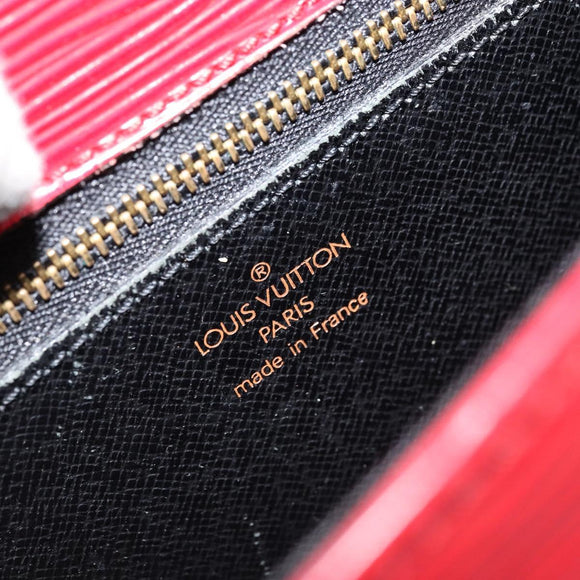 LOUIS VUITTON Epi Saint Cloud GM Shoulder Bag Red M52197 LV Auth 173158