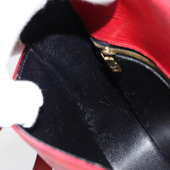 LOUIS VUITTON Epi Saint Cloud GM Shoulder Bag Red M52197 LV Auth 173158