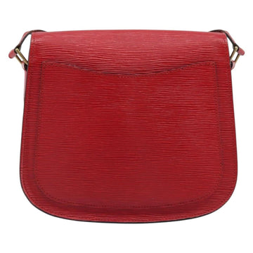 LOUIS VUITTON Epi Saint Cloud GM Shoulder Bag Red M52197 LV Auth 173158 - 0