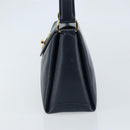 GUCCI Handtas Leer Marineblauw goud 000 406 1080 Auth 173159-5