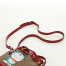 GUCCI GUCCI × Doraemon Micro GG Supreme Bag PVC Beige Gold 647801 Auth 173166SAM-14