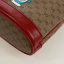 GUCCI GUCCI × Doraemon Micro GG Supreme Bag PVC Beige Gold 647801 Auth 173166SAM-15