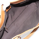 GUCCI GG Canvas Tote Bag Beige Brown 113015 Auth 173169V-16