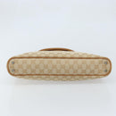 GUCCI GG Canvas Tote Bag Beige Brown 113015 Auth 173169V-9