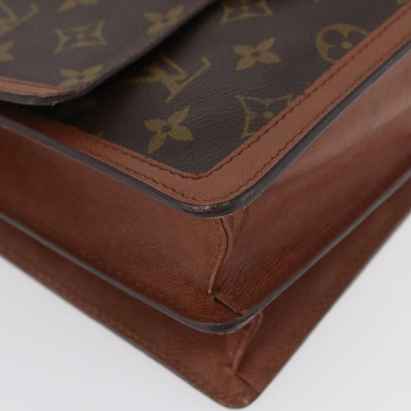LOUIS VUITTON Monogram Raspail Umhängetasche M51372 LV Auth 173172