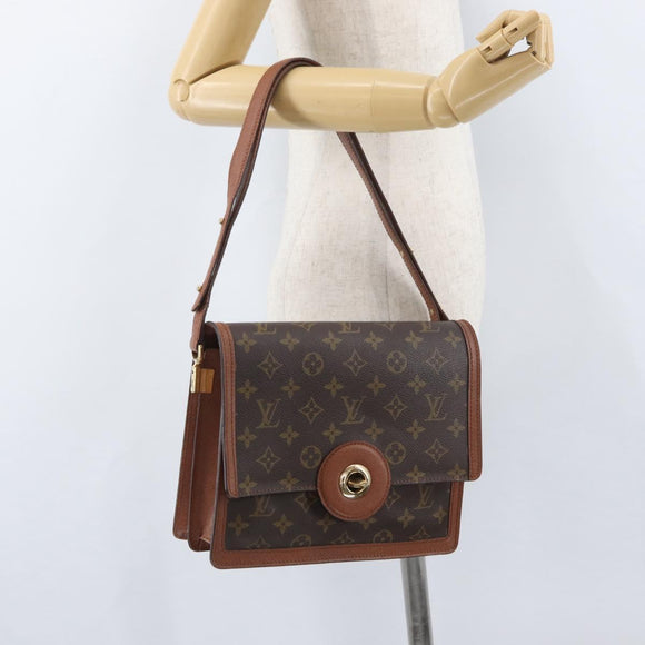 LOUIS VUITTON Monogram Raspail Umhängetasche M51372 LV Auth 173172