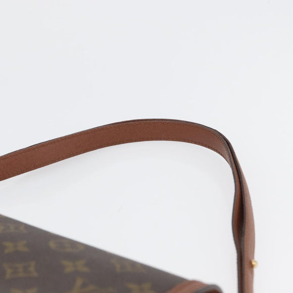 LOUIS VUITTON Monogram Raspail Umhängetasche M51372 LV Auth 173172