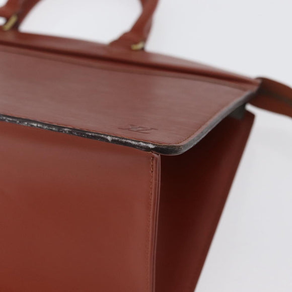 LOUIS VUITTON Epi Riviera Hand Bag Brown M48183 LV Auth 173175