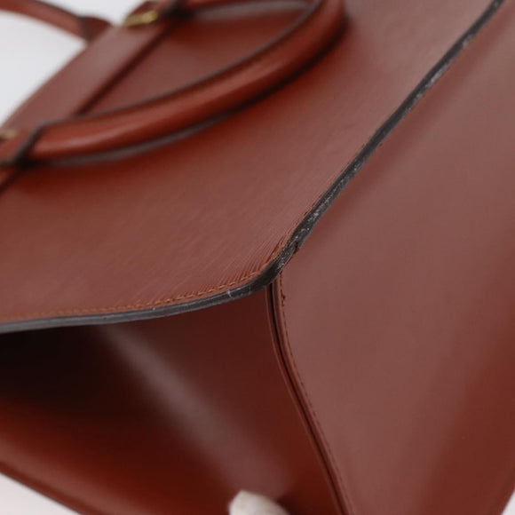 LOUIS VUITTON Epi Riviera Hand Bag Brown M48183 LV Auth 173175